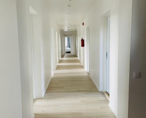 Endla hosteli koridor