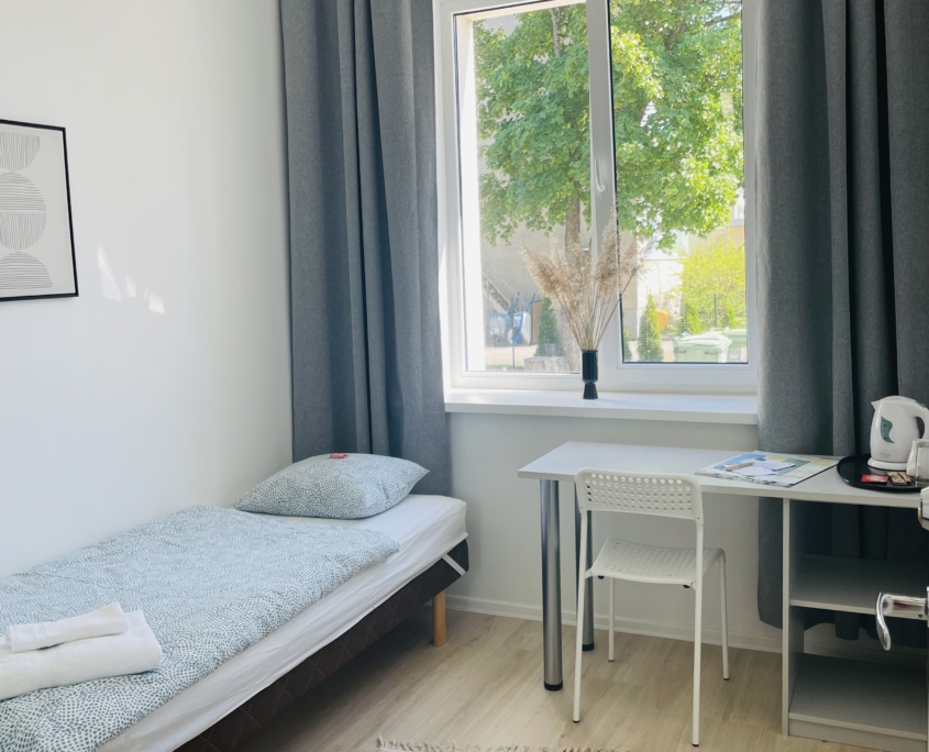 Endla hosteli ühe voodiga tuba